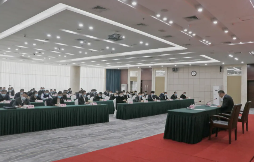 鞍勤集团、金世豪集团举办贯彻落实市第十三次党代会精神宣讲报告会